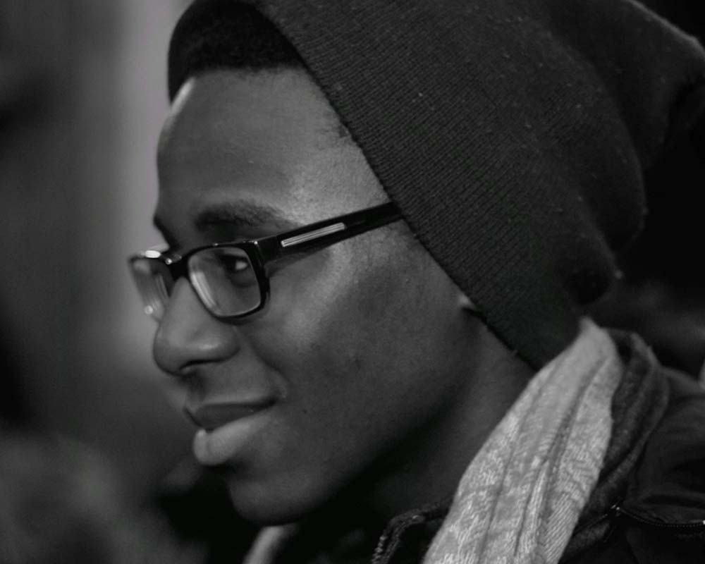 Emeka black and white profile